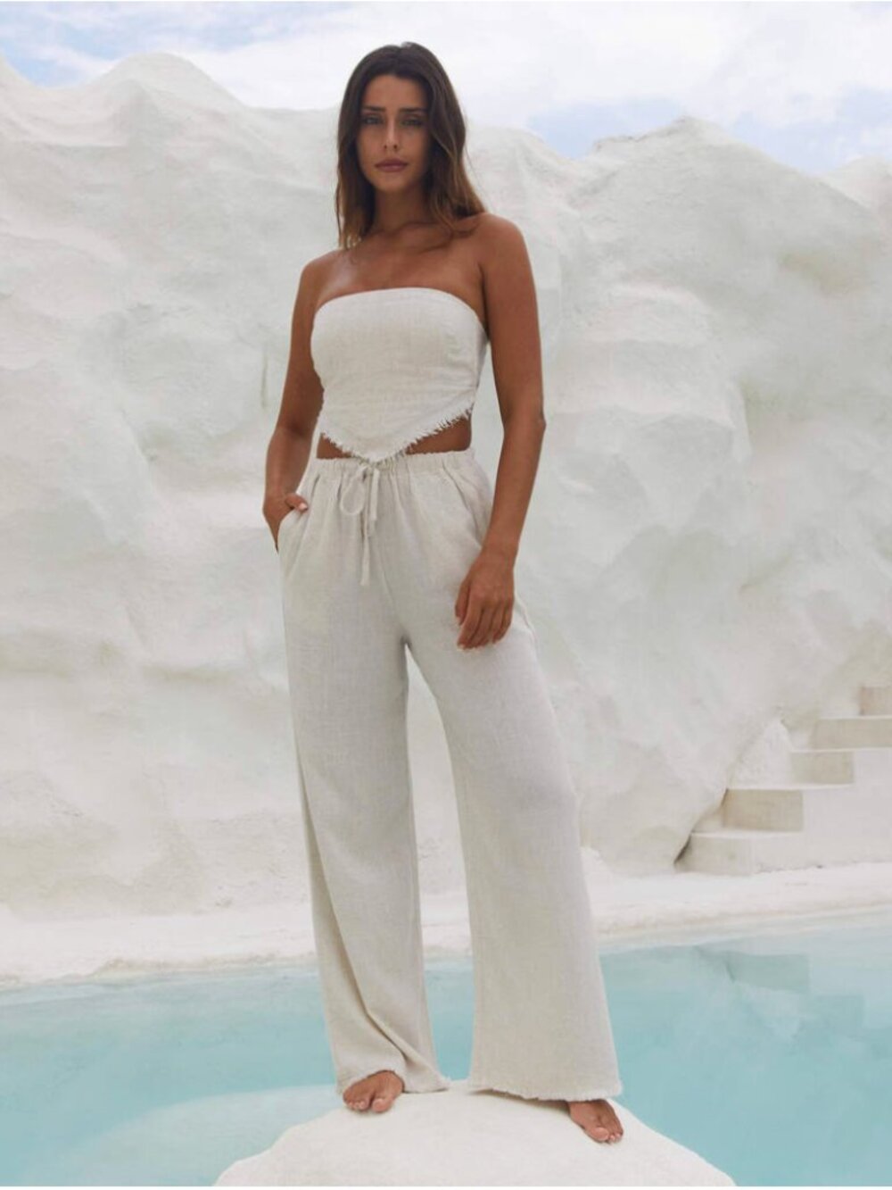 City Beach Australia Mooloola Womens Relaxed Linen Pants